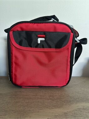 Fila Red and Black Lunch Box